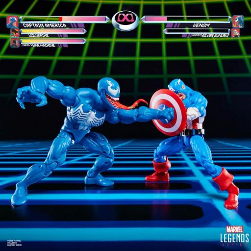 Figuras Capitan America & Venom Gamerverse Marvel Legends Hasbro 15 cm [7]