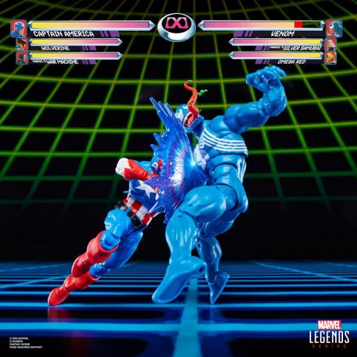 Figuras Capitan America & Venom Gameverse Marvel Legends Series 15 cm [5]