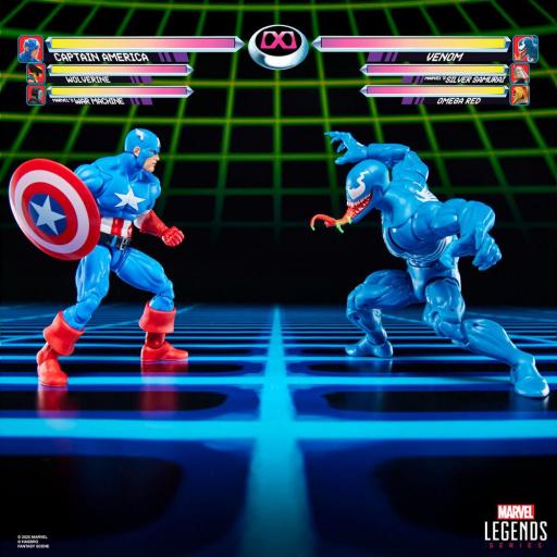 Figuras Capitan America & Venom Gameverse Marvel Legends Series 15 cm [1]
