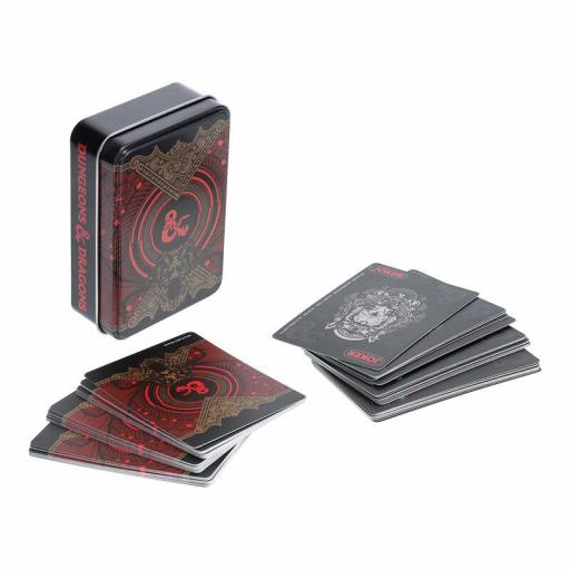 Baraja Cartas Dungeons & Dragons Caja Metálica [2]