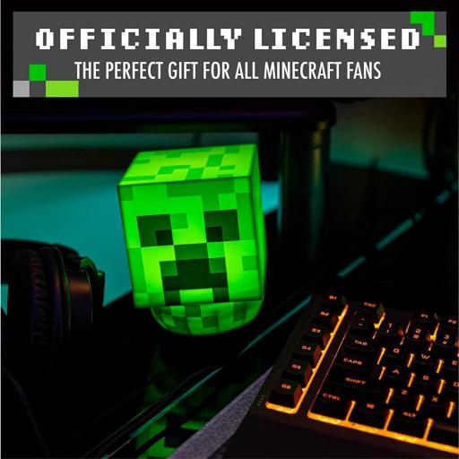 Lámpara Minecraft Creeper 13 cm [1]
