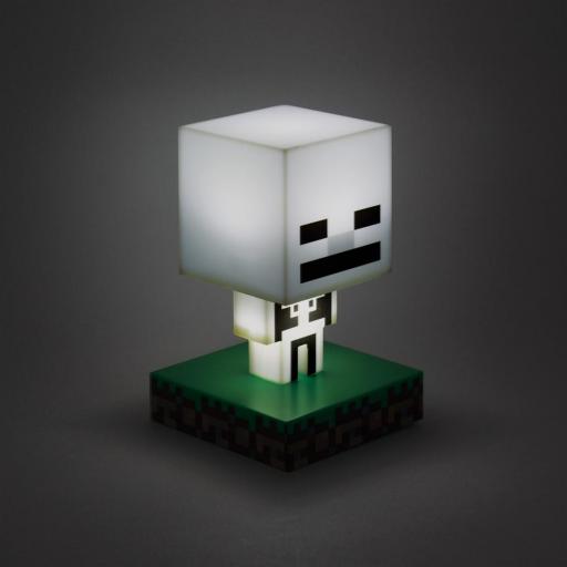 Lámpara Icon Minecraft Esqueleto 10 cm [1]