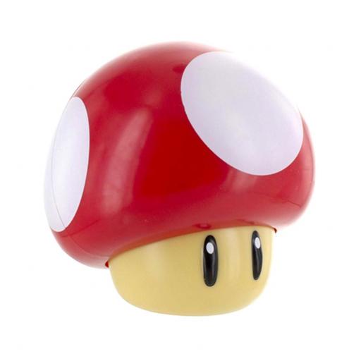 Lámpara Super Mario Seta Roja Luz y Sonido 12 cm