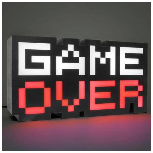Lámpara Game Over 8-Bit 30 cm