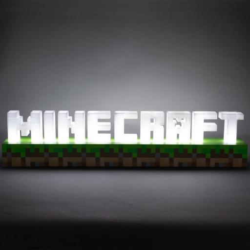 Lámpara Icon Minecraft Logo 41 cm [2]