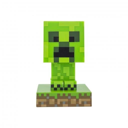 Lámpara Icon Minecraft Creeper 10 cm
