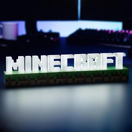 Lámpara Icon Minecraft Logo 41 cm [1]