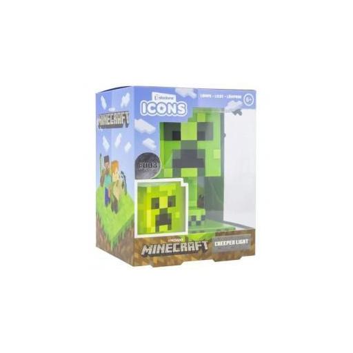 Lámpara Icon Minecraft Creeper 10 cm [2]