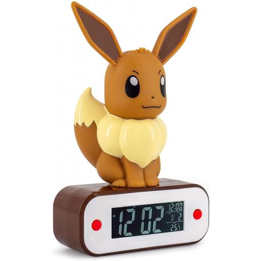 Reloj Despertador Digital Pokemon Eevee 20 cm [2]