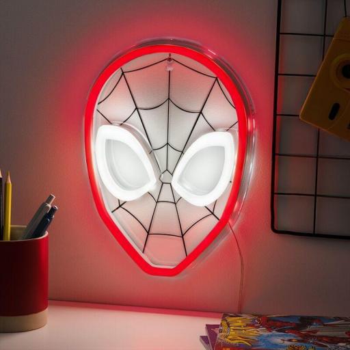 Lámpara Pared Spiderman Neon Marvel 26 cm [0]