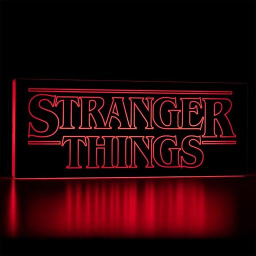 Lámpara Stranger Things logo rectangular [2]
