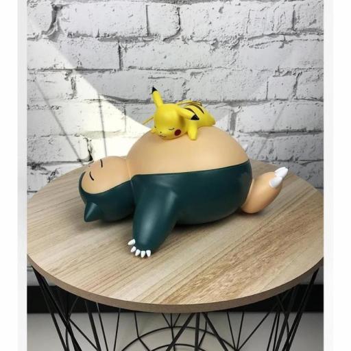 Lámpara Pokemon Snorlax  & Pikachu 25 cm [3]