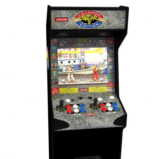 Máquina Arcade Recreativa Street Fighter Deluxe Arcade 155 cm [2]