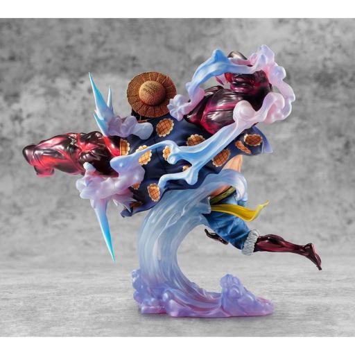 Figura One Piece Monkey D. Luffy Gear 4 Bounce Man MegaHouse 27 cm [3]