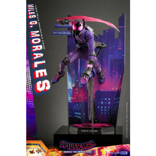 Figura Articulada Hot Toys Spider-Man: Cruzando el Multiverso Miles G. Morales 29 cm [3]