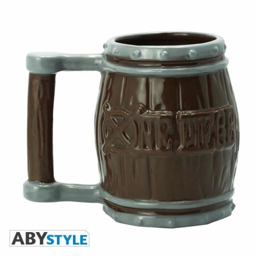 Taza 3D One Piece Barril Logo [2]