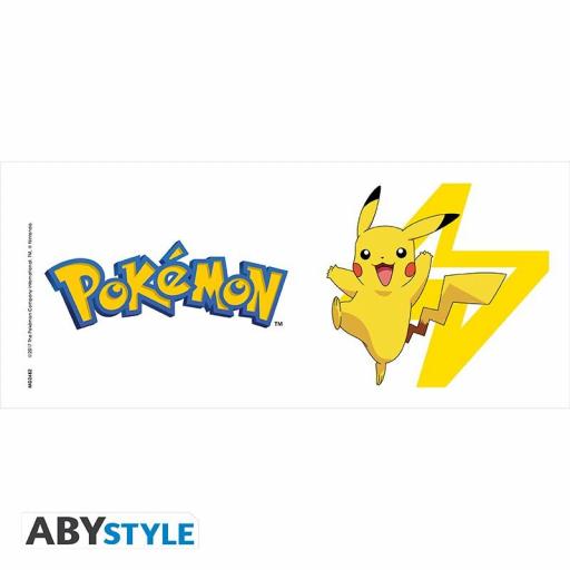 Taza Pokemon Logo y Pikachu  [2]