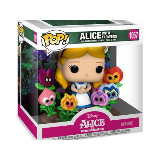 Figura Funko Pop! Alicia en el País de las Maravillas Alice and Flowers Deluxe 20 cm [2]