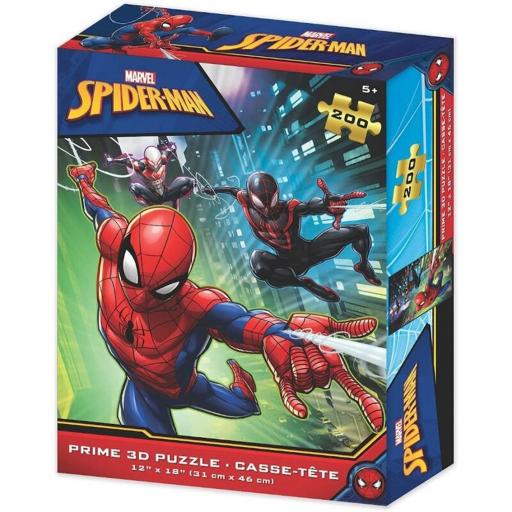 Puzzle Lenticular 3D Marvel 3 Spiderman 200 Piezas [1]