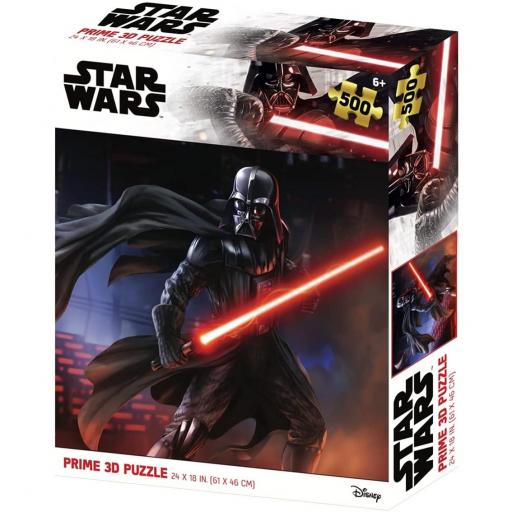 Puzzle Lenticular 3D Star Wars Darth Vader 500 Piezas [1]