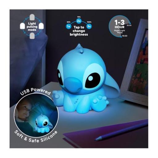 Lámpara Stitch Silicona Disney 15 cm [4]