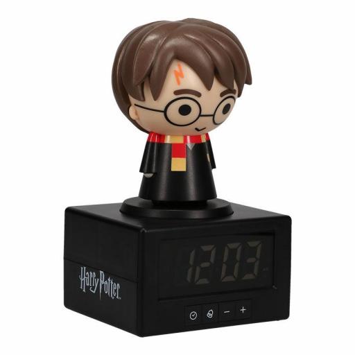 Reloj Despertador Harry Potter con Luz 17 cm [1]