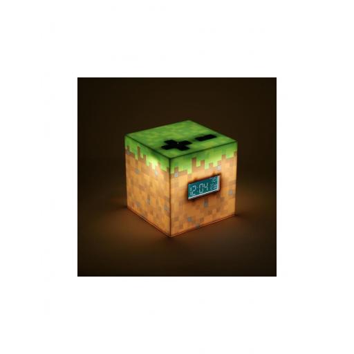 Lámpara Despertador Minecraft Bloque con Sonido 15 cm [2]