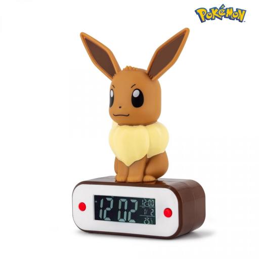 Reloj Despertador Digital Pokemon Eevee 20 cm [1]