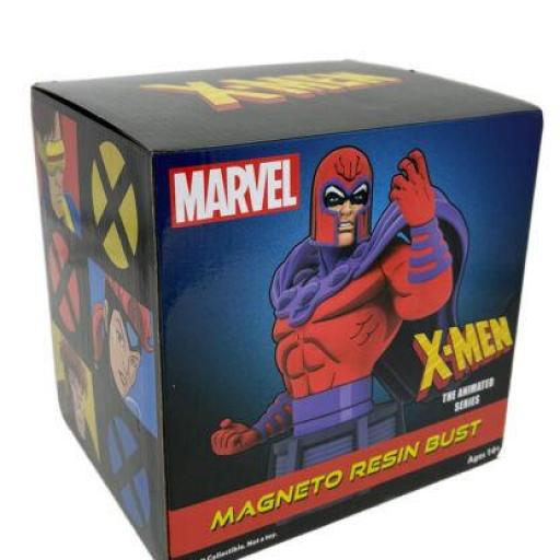  Estatua Busto Diamond Select Marvel Animated Series X-Men Magneto 15 cm [2]