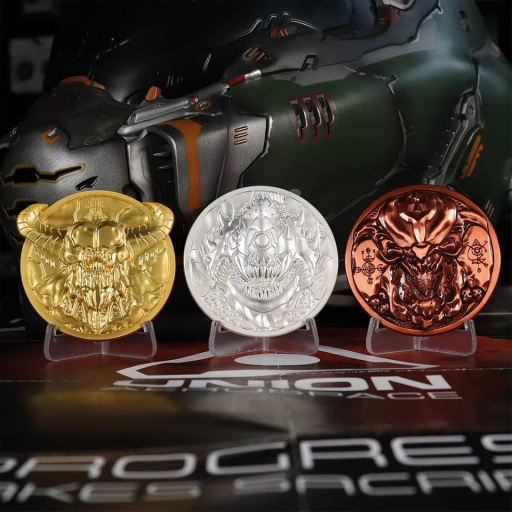 Pack 4 Réplicas Doom Merchandising Collection [4]