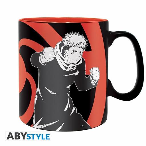 Taza Jujutsu Kaisen Goup Black & Red 