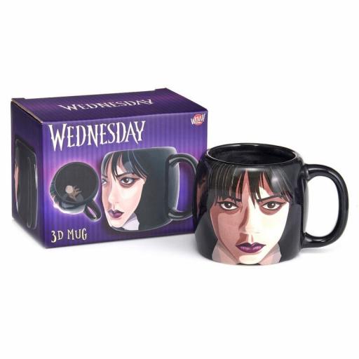 Taza Wednesday Addams & Cosa 3D [2]