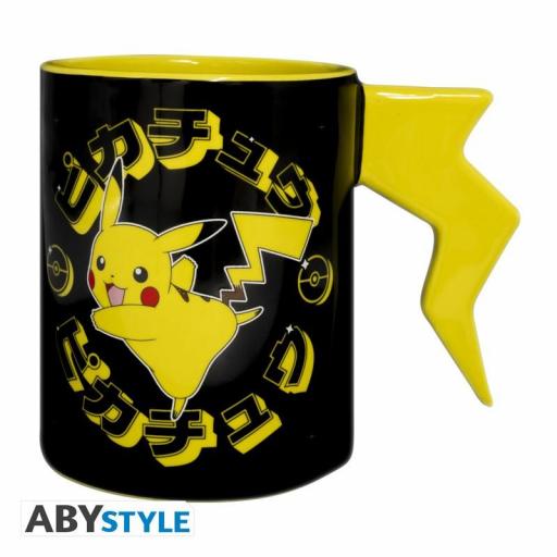 Taza Pokemon Pikachu Rayo 