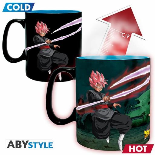 Taza Térmica Dragon Ball Super Saiyans VS Black [1]