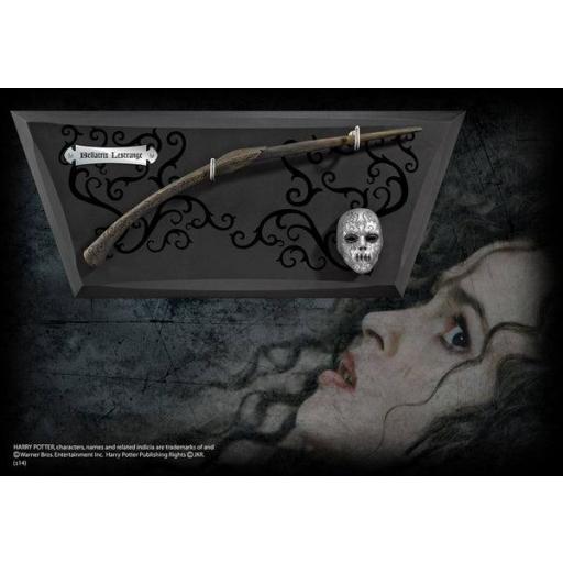 Réplica The Noble Collection Harry Potter Varita Bellatrix Lestrange 35 cm