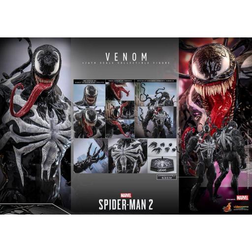 Figura Articulada Hot Toys Spider Man 2 Videogame Masterpiece  Venom 53 cm [1]