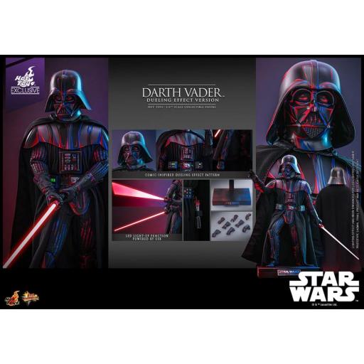 Figura Star Wars Darth Vader Dueling Effect Version Hot Toys Exclusive 35 cm [2]