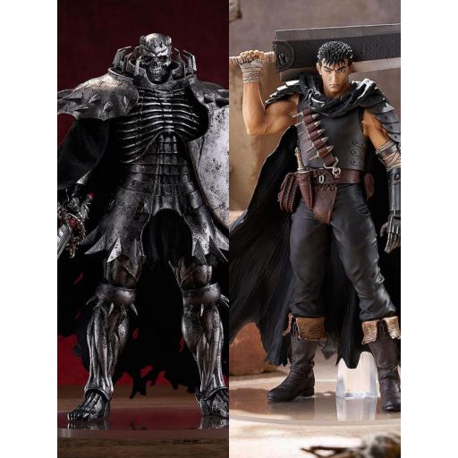 Pack 2 figuras Berserk Guts y Skull Knight Pop Up Parade L 22 cm
