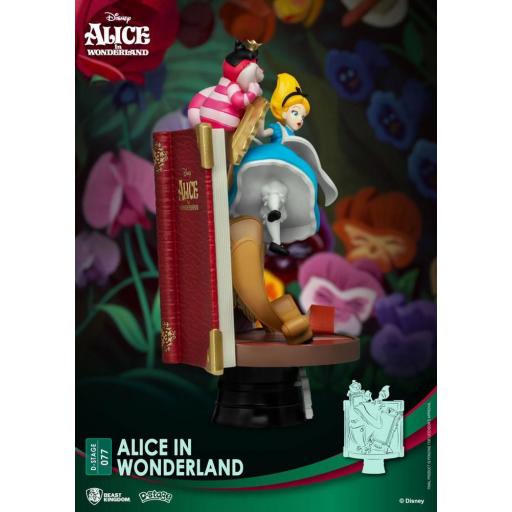 Diorama Beast Kingdom Disney D-Stage Story Book Series Alice in Wonderland 15 cm [1]