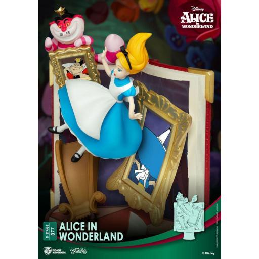 Diorama Beast Kingdom Disney D-Stage Story Book Series Alice in Wonderland 15 cm [3]
