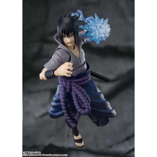 Figura Articulada S.H. Figuarts Naruto Shippuden Uchiha Sasuke: He who bears all Hatred 15 cm [1]