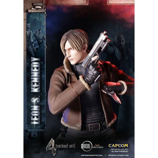 Estatua Resident Evil 4 Leon S. Kennedy Darkside Collectibles 50 cm [4]