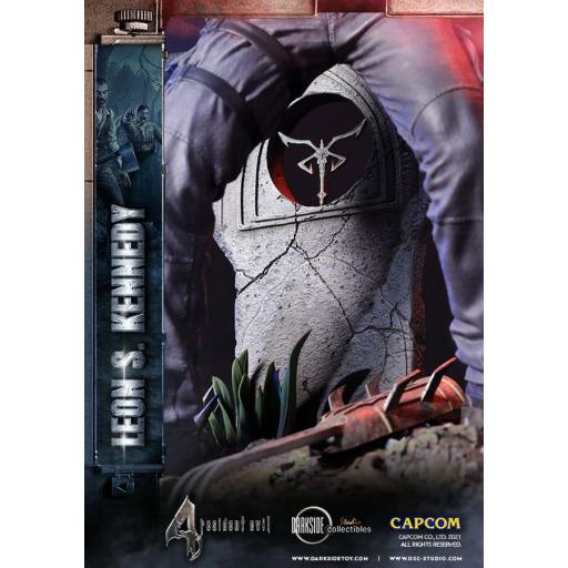 Estatua Resident Evil 4 Leon S. Kennedy Darkside Collectibles 50 cm [7]