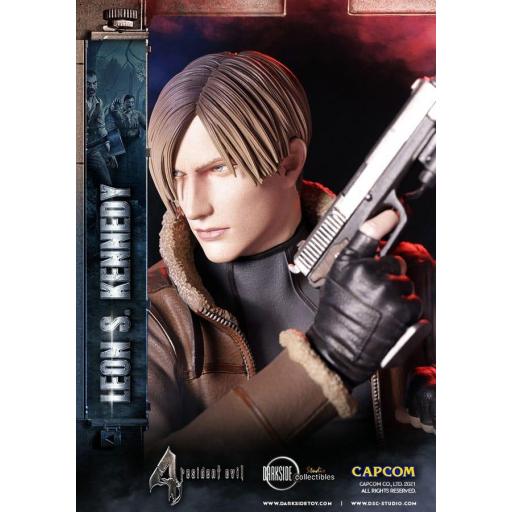 Estatua Resident Evil 4 Leon S. Kennedy Darkside Collectibles 50 cm [6]