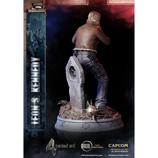 Estatua Resident Evil 4 Leon S. Kennedy Darkside Collectibles 50 cm [3]