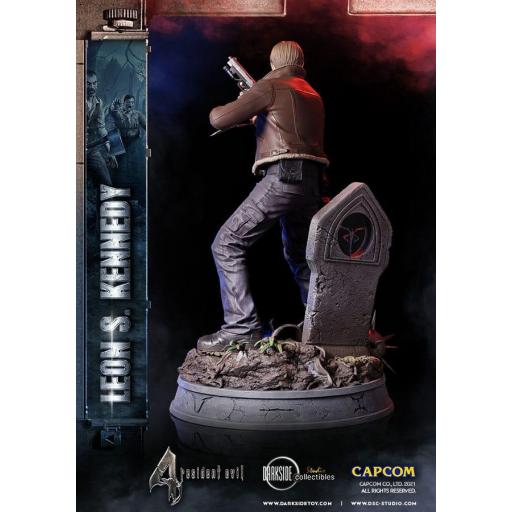 Estatua Resident Evil 4 Leon S. Kennedy Darkside Collectibles 50 cm [2]
