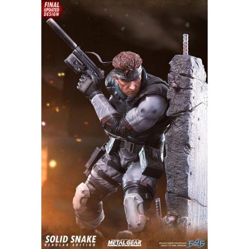 Estatua First 4 Figures Metal Gear Solid: Solid Snake 44 cm