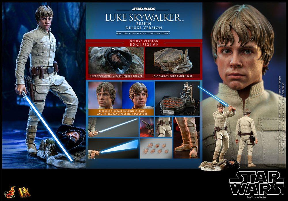 Figura Articulada Hot Toys Star Wars Episode V Luke Skywalker Bespin (Deluxe Version) 28 cm