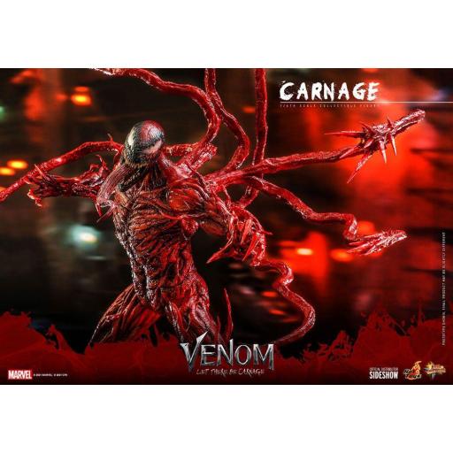 Figura Articulada Hot Toys Marvel Venom: Habrá Matanza: Carnage 43 cm [1]