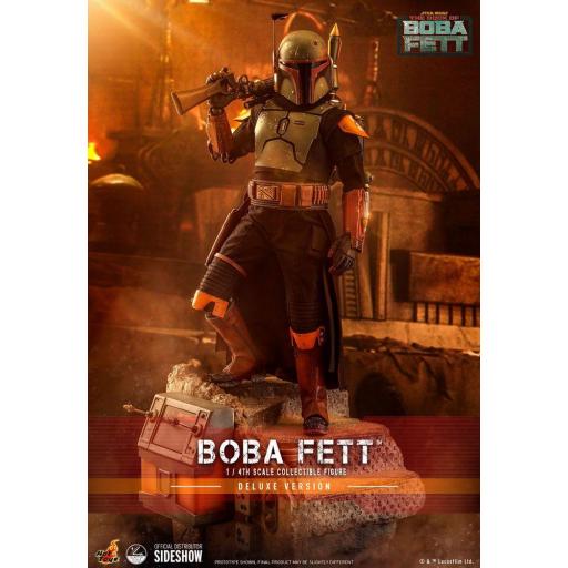 Figura Articulada Hot Toys Star Wars: The Book of Boba Fett: Boba Fett (Deluxe Version) 45 cm [0]